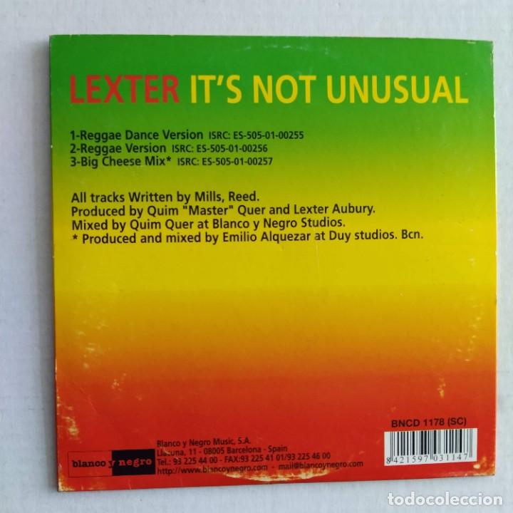 CDs de m&uacute;sica: Lexter - Its Not Unusual (CD, Maxi) - Foto 2