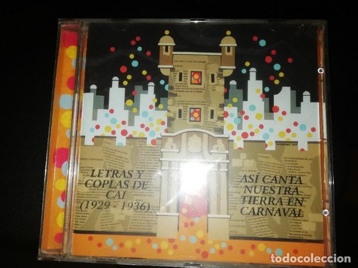 CDs de M&uacute;sica: Carnaval de C&aacute;diz CD As&iacute; canta nuestra tierra en carnaval