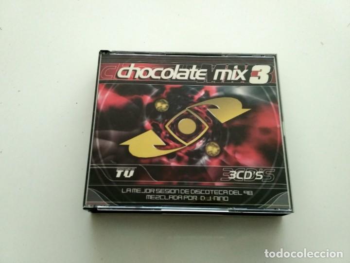 CDs de m&uacute;sica: Chocolate Mix 3 (2xCD, Comp + CD, Comp, Mixed) - Foto 1