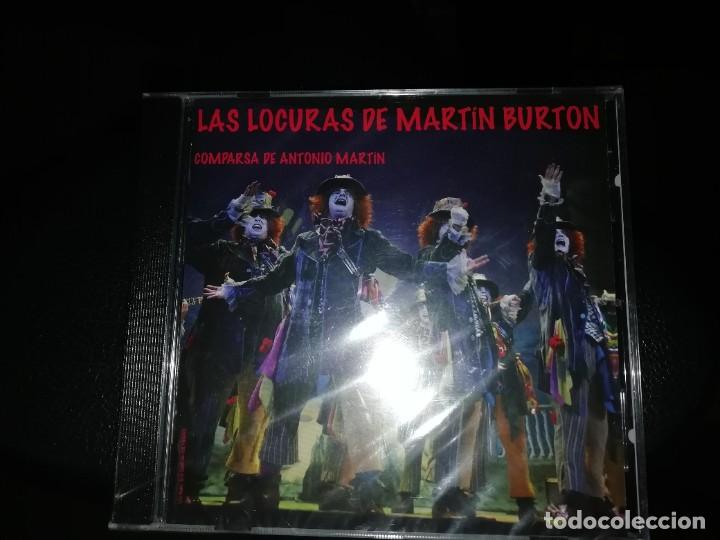 CDs de M&uacute;sica: Carnaval de C&aacute;diz CD comparsa Las locuras de Martin Burton nuevo con precinto