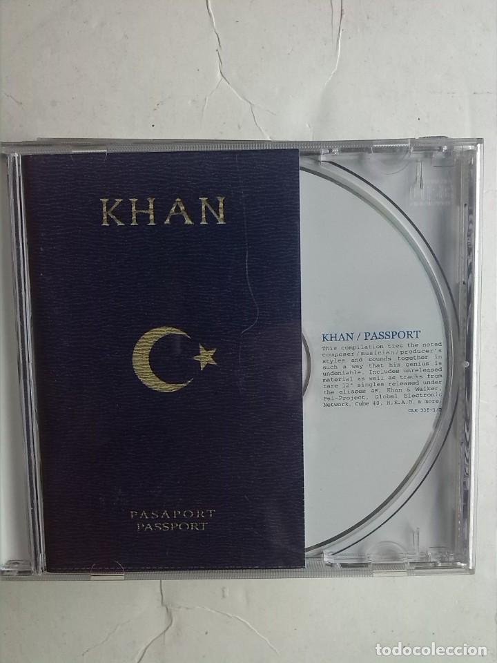 CDs de m&uacute;sica: KHAN - PASSPORT CD ELECTRONICA - Foto 1