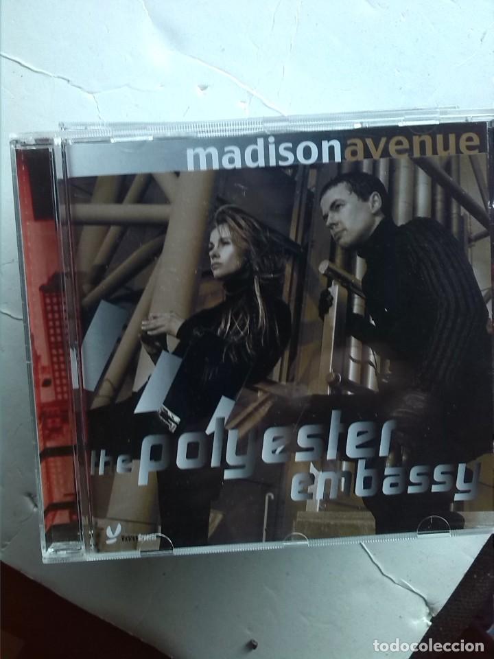 CDs de m&uacute;sica: MADISON AVENUE - POLYESTER EMBASSY electronic house - Foto 1