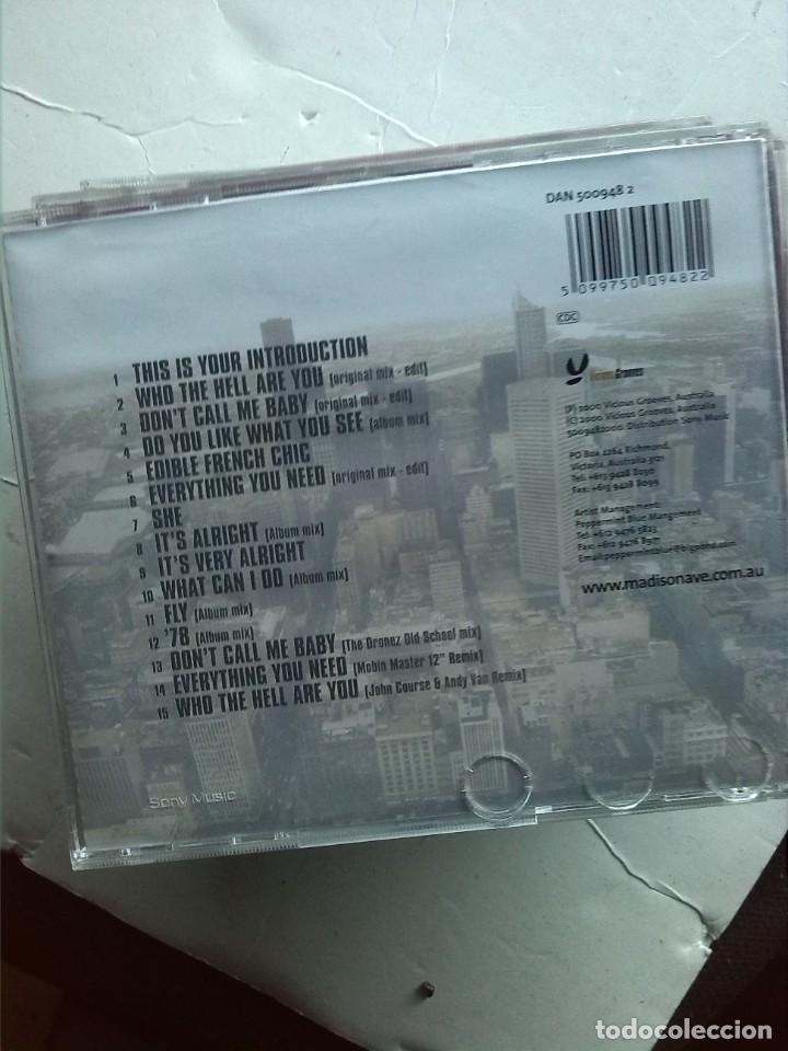 CDs de m&uacute;sica: MADISON AVENUE - POLYESTER EMBASSY electronic house - Foto 2