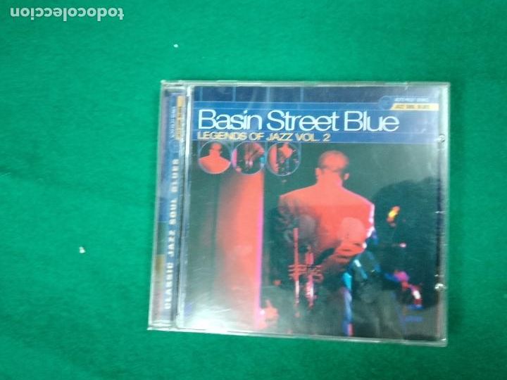 CDs de M&uacute;sica: BASIN STREET BLUE. LEGENDS OF JAZZ VOL. 2 CD 1999 PNEC RECORDS.