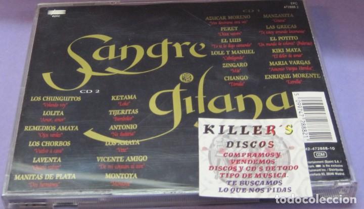 CDs de m&uacute;sica: Sangre Gitana - 2 x CD Recopilatorio - Foto 2