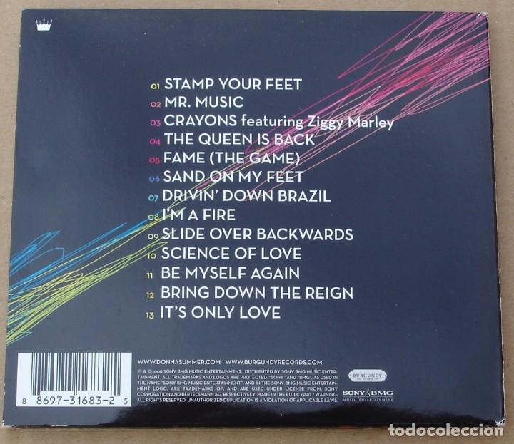 CDs de m&uacute;sica: Donna Summer &lrm;&ndash; Crayons (CD) 2008 - 13 TEMAS - DIGIPACK - Foto 4
