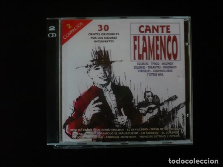 Music CDs: cante flamenco 30 cantes originale por los mejores interpretes - 2 cd casi como nuevos