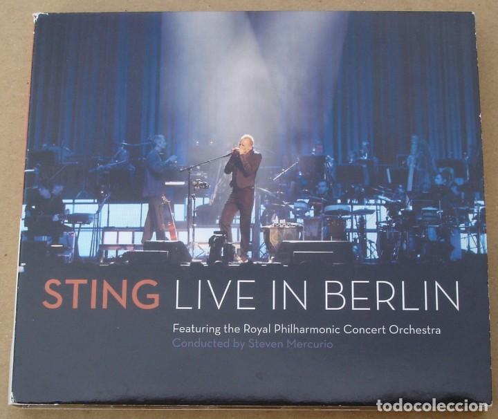 CDs de m&uacute;sica: STING - LIVE IN BERLIN (CD +DVD) 2010 - DIGIPAK - Foto 1