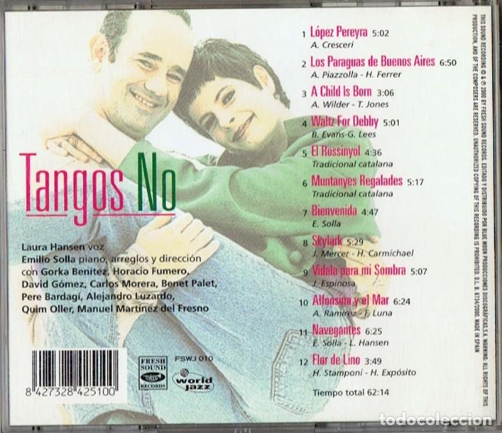 CDs de m&uacute;sica: LAURA HANSEN TANGOS NO - Foto 2