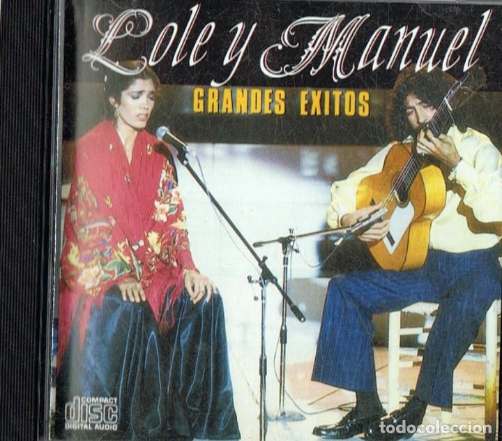 CDs de m&uacute;sica: LOLE Y MANUEL GRANDES EXITOS - Foto 1