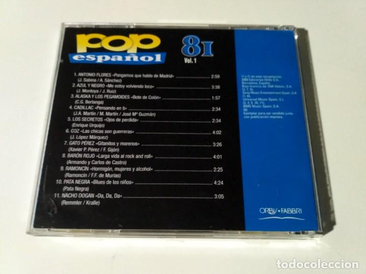 CDs de m&uacute;sica: Pop Espa&ntilde;ol 81 (Vol.1) (CD, Comp) - Foto 3