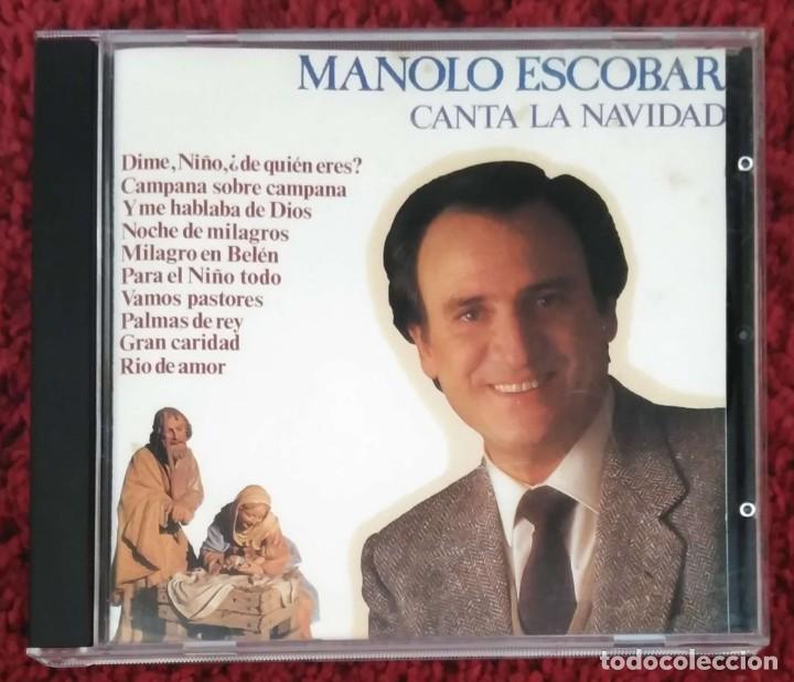 CDs de m&uacute;sica: MANOLO ESCOBAR (CANTA LA NAVIDAD) CD 1990 - Foto 1