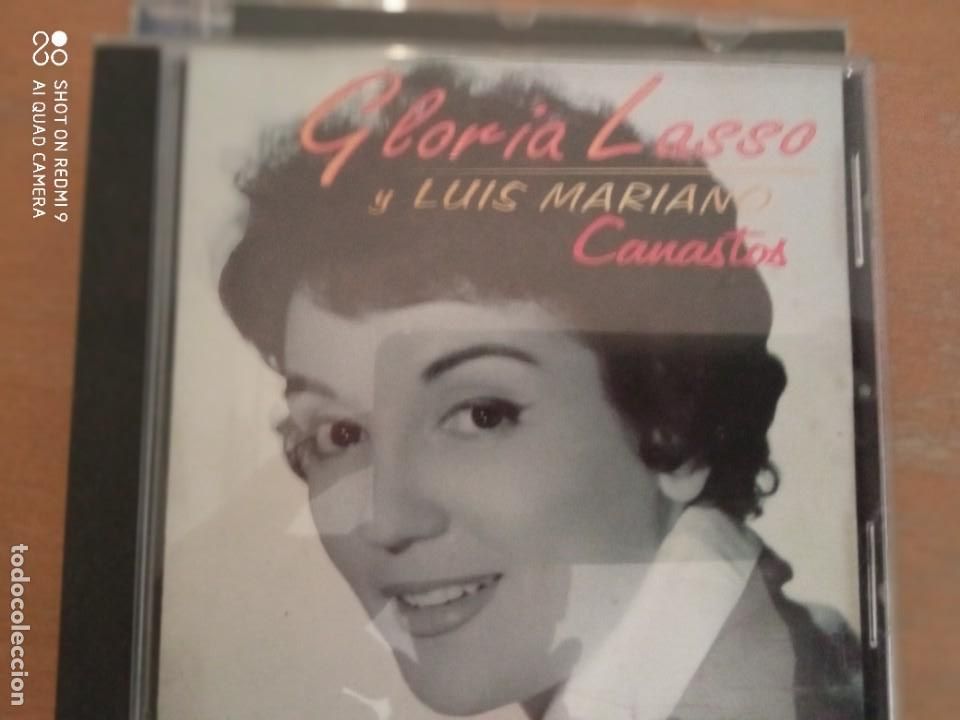 CDs de m&uacute;sica: GLORIA LASSO Y LUIS MARIANO CANASTOS CD - Foto 1