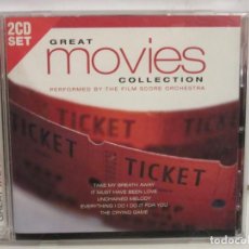 CDs de Música: THE FILM SCORE ORCHESTRA - GREAT MOVIES COLLECTION - 2 X CD - UK - EX+/EX+. Lote 234175295
