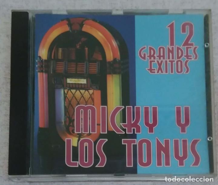 CDs de m&uacute;sica: MICKY Y LOS TONYS (12 GRANDES EXITOS) CD 1997 - Foto 1