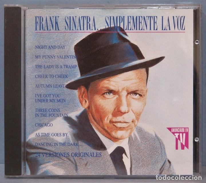 CDs de m&uacute;sica: CD. FRANK SINATRA. SIMPLEMENTE LA VOZ - Foto 1