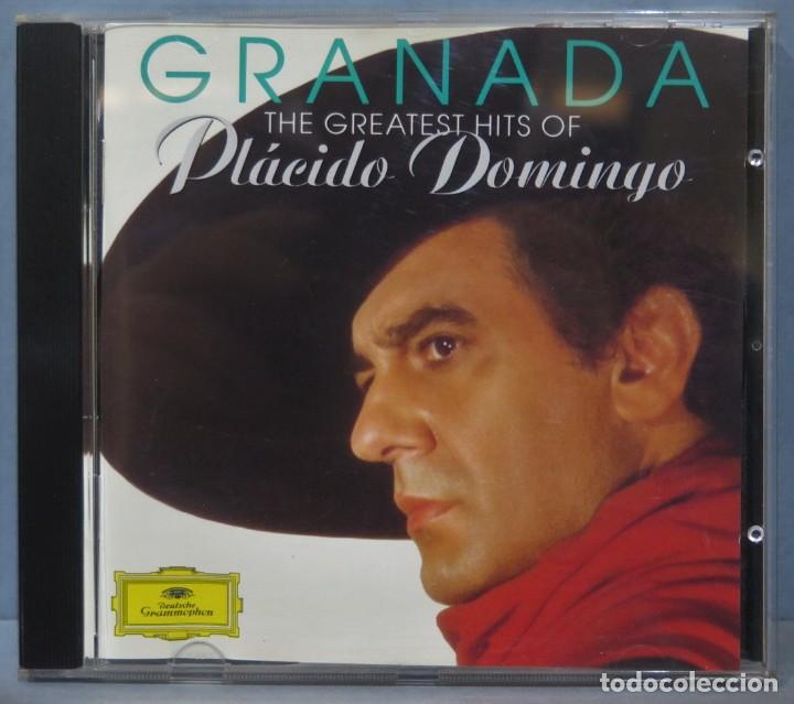 CDs de m&uacute;sica: CD. PL&Aacute;CIDO DOMINGO. GRANADA - Foto 1