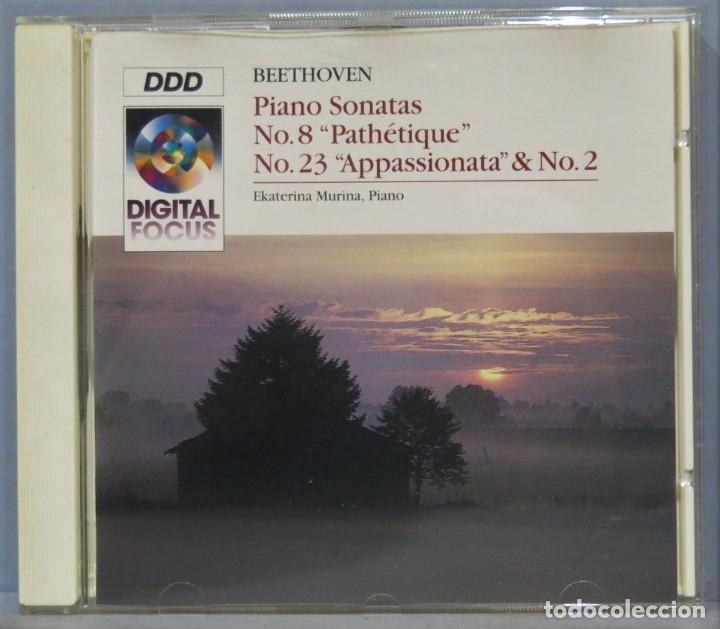 CDs de m&uacute;sica: CD. PIANO SONATAS. BEETHOVEN - Foto 1