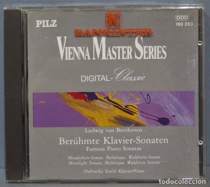 CDs de m&uacute;sica: CD. BEETHOVEN. FAMOUS PIANO SONATAS - Foto 1