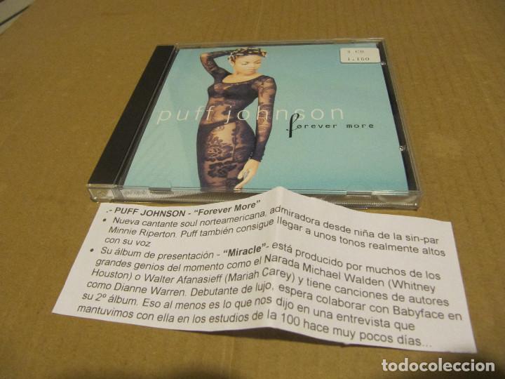 CDs de m&uacute;sica: PUFF JOHNSON - FOREVER MORE - CD CADENA 100 - Foto 1
