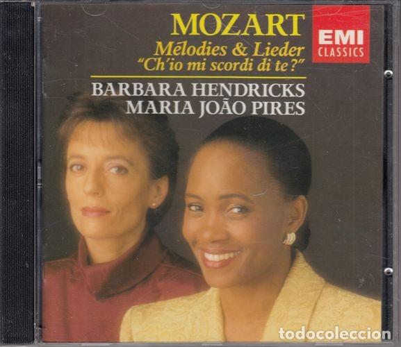 CDs de M&uacute;sica: BARBARA HENDRICKS Y MARIA JOAO PIRES - MOZART - MELODIES & LIEDER - CD C-28