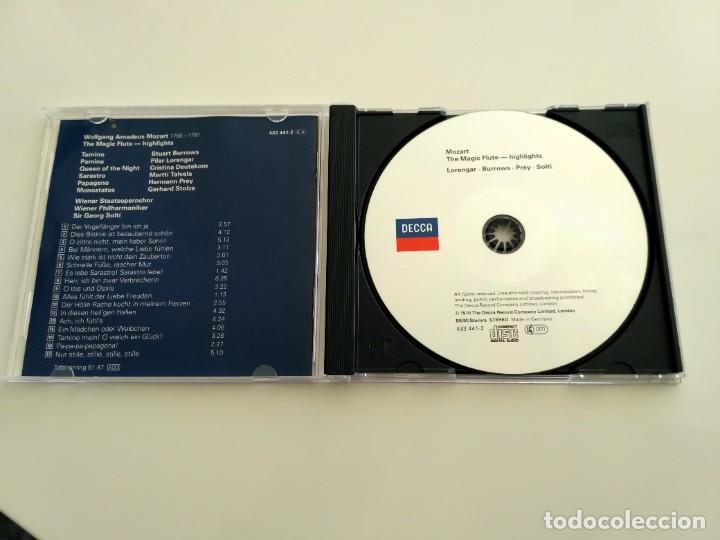 CDs de m&uacute;sica: Mozart - The Magic Flute - Highlights - Foto 2