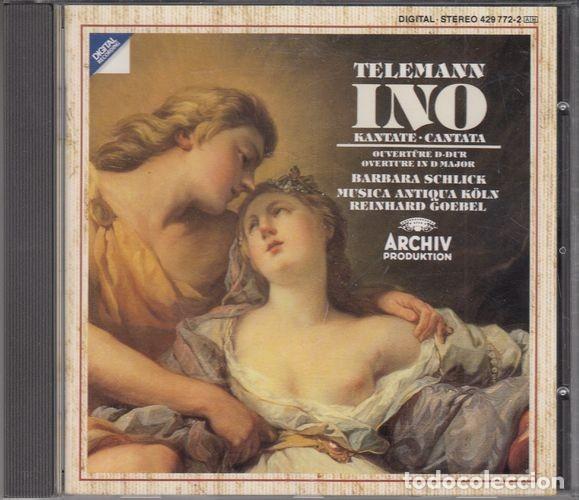 CDs de M&uacute;sica: GEORG PHILIPP TELEMANN - INO - BARBARA SCHLICK - CD C - 23