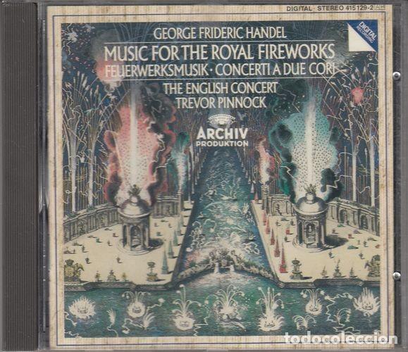CDs de M&uacute;sica: HANDEL - MUSIC FOR ROYAL FIREWORKS - TREVOR PINNOCK - CD - C-23
