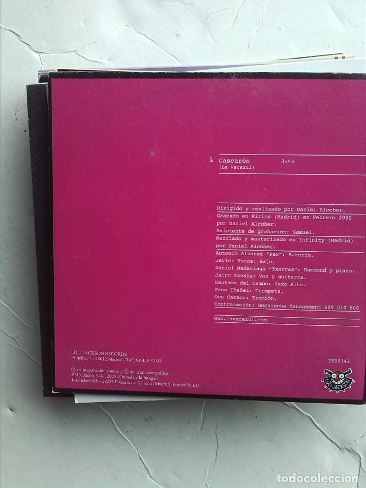 CDs de m&uacute;sica: LA VACAZUL - CASCARON CD SINGLE PROMO - Foto 2
