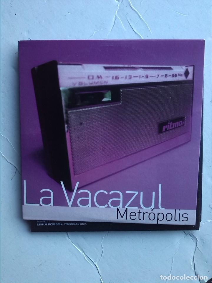 CDs de m&uacute;sica: LA VACAZUL - METR&Oacute;POLIS CD SINGLE PROMO - Foto 1