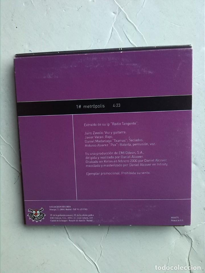 CDs de m&uacute;sica: LA VACAZUL - METR&Oacute;POLIS CD SINGLE PROMO - Foto 2