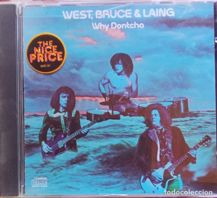 CDs de m&uacute;sica: West, Bruce & Laing - Why Dontcha - Foto 1
