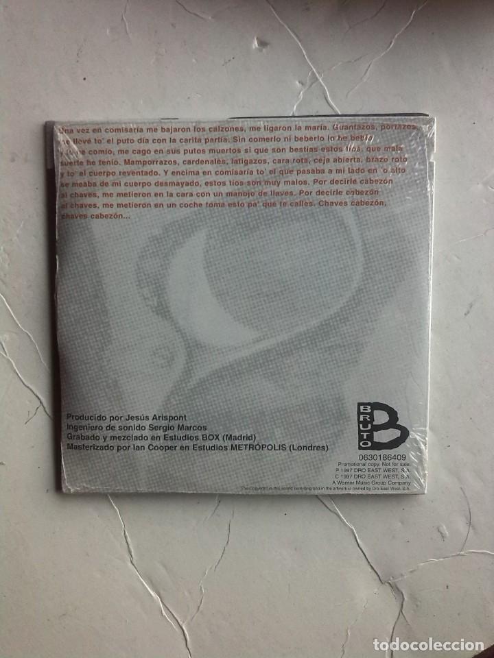 CDs de m&uacute;sica: NARCO - CHAVES CD SINGLE HARDCORE - Foto 2