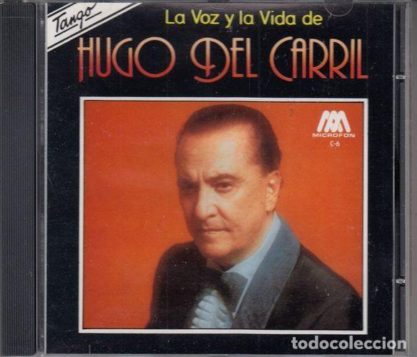 CDs de m&uacute;sica: HUGO DEL CARRIL - LA VOZ Y LA VIDA - CD TANGOS - Foto 1