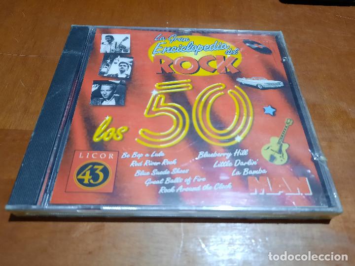 CD di Musica: LA GRAN ENCICLOPEDIA DEL ROCK LOS A&Ntilde;OS 50. VARIOS AUTORES. CD PRECINTADO. SIN ABRIR.