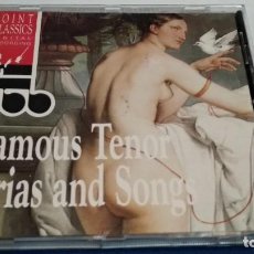 CDs de Música: CD ( FAMOUS TENOR ARIAS AND SONGS ) 1994 POINT CLASSICS - NUEVO. Lote 234781390