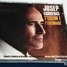 CDs de Música: CD ( JOSEP CARRERAS - T'ESTIM I T'ESTIMARE ) 2006 DISCMEDI BLAU -. Lote 234783840