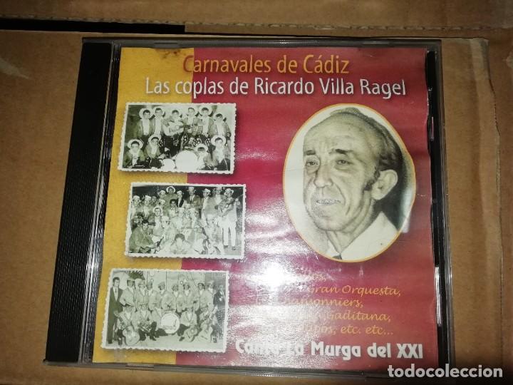 CDs de M&uacute;sica: Carnaval de C&aacute;diz CD las coplas de Ricardo villa ragel
