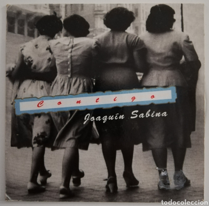 CDs de m&uacute;sica: Joaqu&iacute;n Sabina - Contigo (CD Single, 1996) - Foto 1