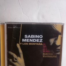 CDs de Música: SABINO MENDEZ Y LOS MONTAÑA - EL DIA QUE MURIÓ MARCELO MASTROIANNI. Lote 234841290