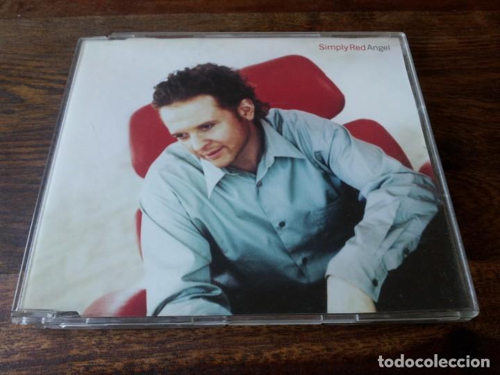 CDs de m&uacute;sica: simply red - angel - cd single 4 temas - warner 1996 - Foto 1