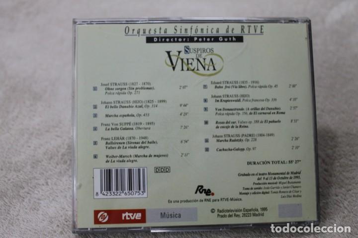 CDs de m&uacute;sica: CD SUSPIROS DE VIENA PETER GUTH - Foto 2