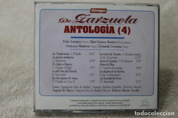 CDs de m&uacute;sica: CD LA ZARZUELA ANTOLOG&Iacute;A 4 - Foto 2