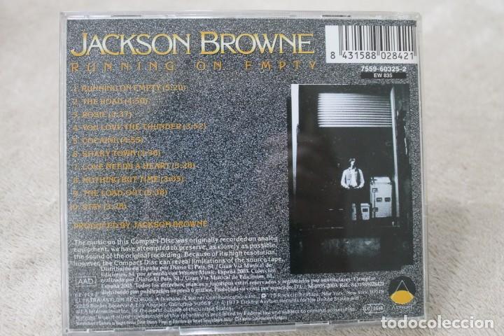 CDs de m&uacute;sica: CD JACKSON BROWNE RUNNING ON EMPTY - Foto 2