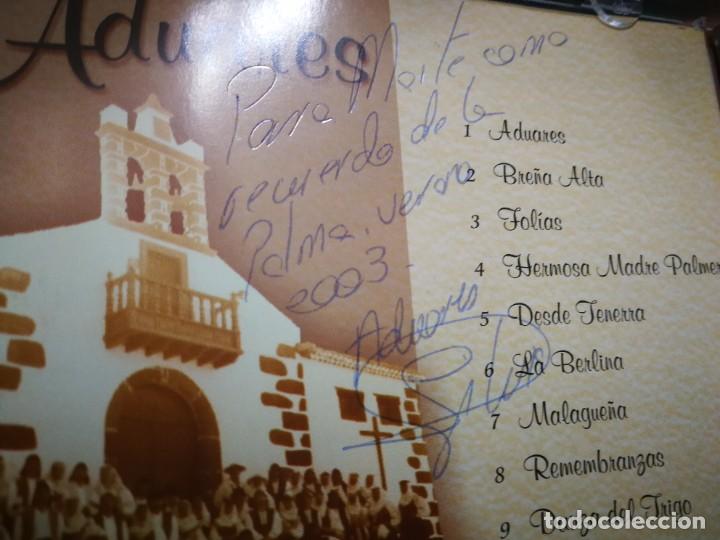 Music CDs: AGRUPACION FOLCLORICA ADUARES FIRMADO EN INTERIOR PORTADA CD ALBUM 12 TEMAS AUTOGRAFO