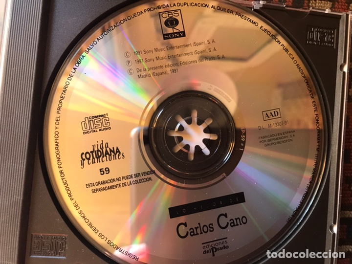 CDs de m&uacute;sica: Carlos Cano. Vida cotidiana y canciones - Foto 4