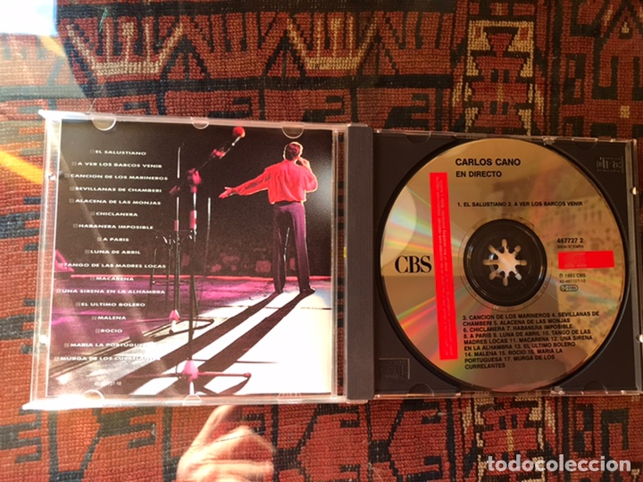 CDs de m&uacute;sica: Carlos Cano en directo - Foto 3