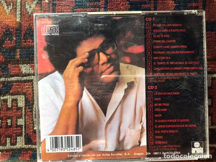 CDs de m&uacute;sica: Querido Pablo. Pablo Milan&eacute;s - Foto 3