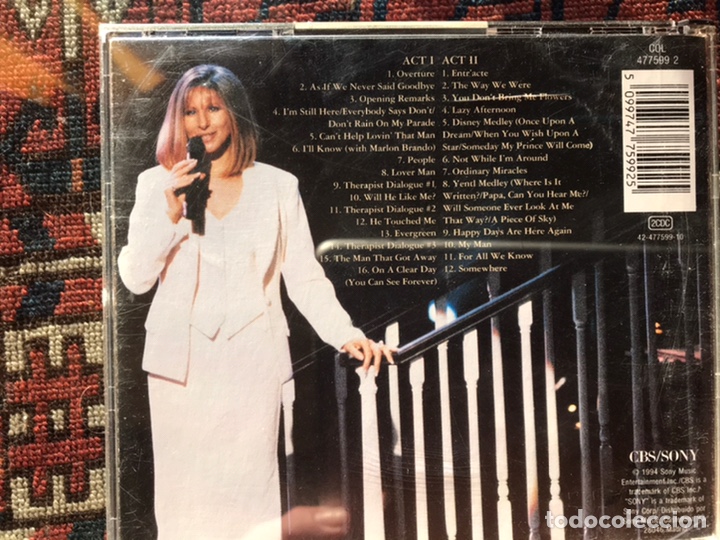 CDs de m&uacute;sica: Barbra. The concert - Foto 2
