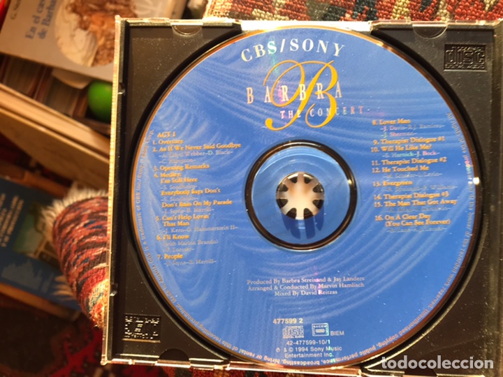 CDs de m&uacute;sica: Barbra. The concert - Foto 6